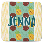 Pineapples and Coconuts Memory Foam Bath Mat - 48"x48" (Personalized)