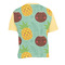 Pineapples and Coconuts Men's Crew Neck T Shirt Medium - Back