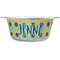 Pineapples and Coconuts Stainless Steel Dog Bowl (Personalized)