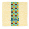 Pineapples and Coconuts Microfiber Dish Rag - Front/Approval