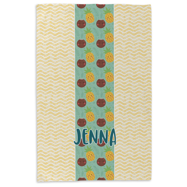 Pineapples and Coconuts Microfiber Dish Towel - APPROVAL