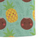 Pineapples and Coconuts Microfiber Dish Towel - DETAIL