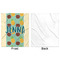 Pineapples and Coconuts Minky Blanket - 50"x60" - Single Sided - Front & Back