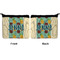 Pineapples and Coconuts Neoprene Coin Purse - Front & Back (APPROVAL)