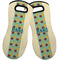 Pineapples and Coconuts Neoprene Oven Mitt -Set of 2 - Front