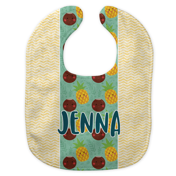 Pineapples and Coconuts New Bib Flat Approval