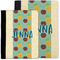 Pineapples and Coconuts Notebook Padfolio w/ Name or Text