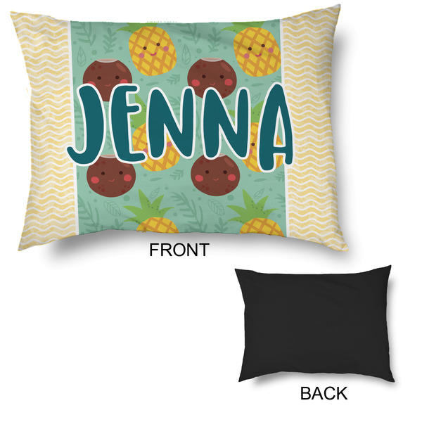 Pineapples and Coconuts Outdoor Dog Beds - Large - APPROVAL