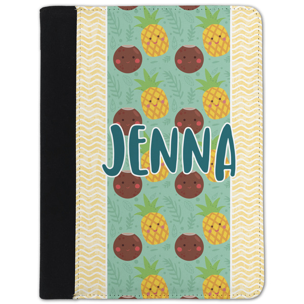 Custom Pineapples and Coconuts Padfolio Clipboard - Small (Personalized)