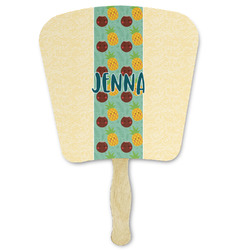 Pineapples and Coconuts Paper Fan (Personalized)
