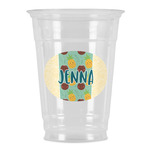 Pineapples and Coconuts Party Cups - 16oz (Personalized)