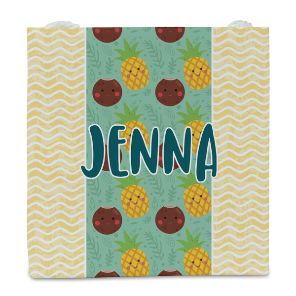 Pineapples and Coconuts Party Favor Gift Bag - Gloss - Front