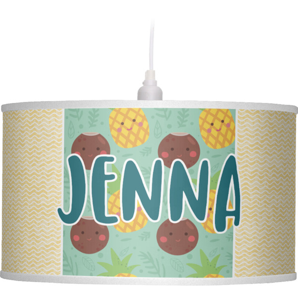 Pineapples and Coconuts Pendant Lamp Shade