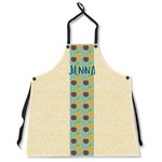 Pineapples and Coconuts Apron Without Pockets w/ Name or Text