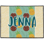 Pineapples and Coconuts Door Mat (Personalized)