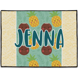 Pineapples and Coconuts Door Mat (Personalized)