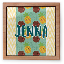 Pineapples and Coconuts Pet Urn w/ Name or Text