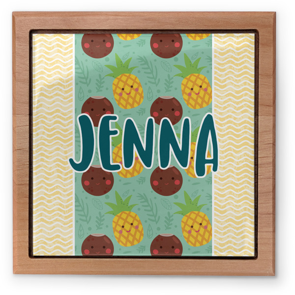 Pineapples and Coconuts Pet Urn - Apvl