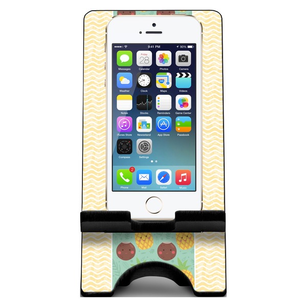 Pineapples and Coconuts Phone Stand w/ Phone