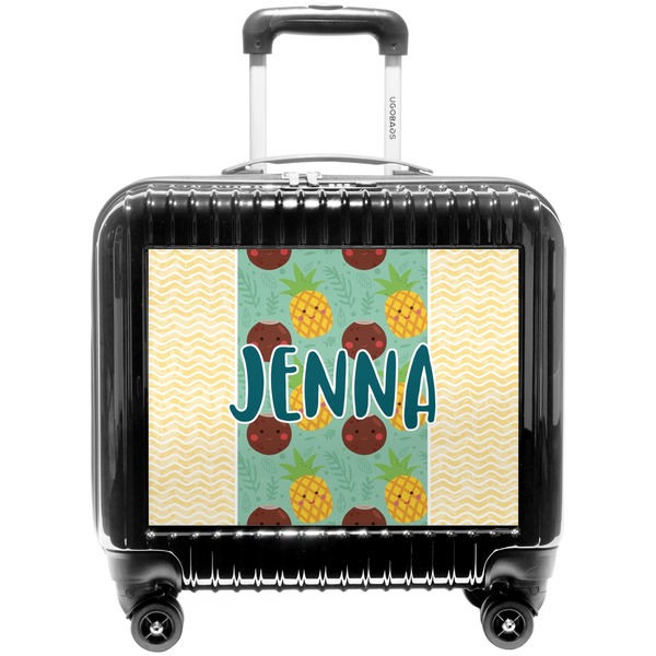 Custom Pineapples and Coconuts Pilot / Flight Suitcase (Personalized)