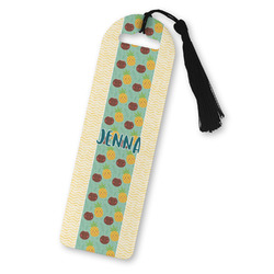 Pineapples and Coconuts Plastic Bookmark (Personalized)