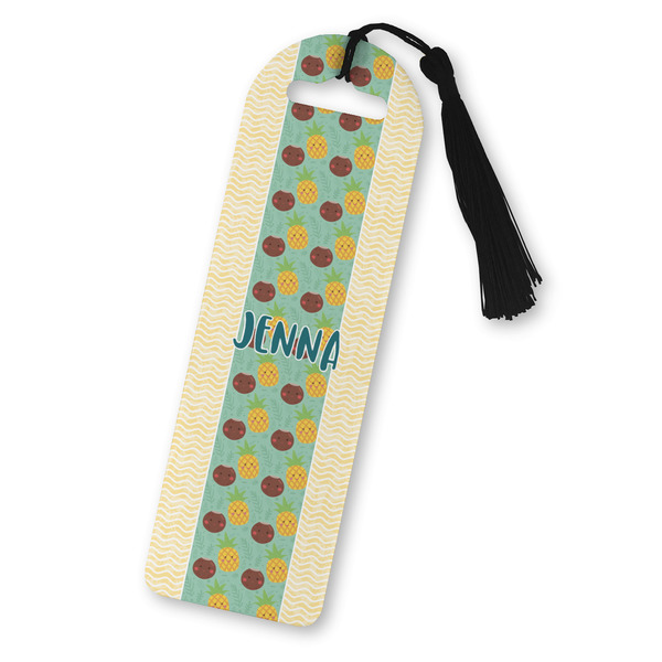Custom Pineapples and Coconuts Plastic Bookmark (Personalized)