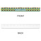 Pineapples and Coconuts Plastic Ruler - 12" - APPROVAL