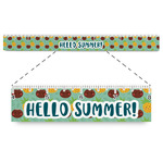 Pineapples and Coconuts Plastic Ruler - 12" (Personalized)