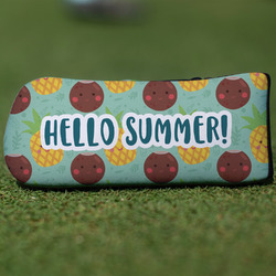 Pineapples and Coconuts Blade Putter Cover (Personalized)