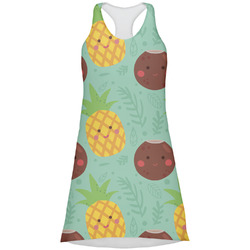 Pineapples and Coconuts Racerback Dress - X Large (Personalized)
