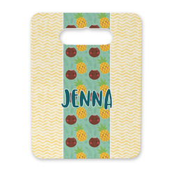 Pineapples and Coconuts Rectangular Trivet with Handle (Personalized)