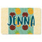 Pineapples and Coconuts Rectangular Fridge Magnet - FRONT