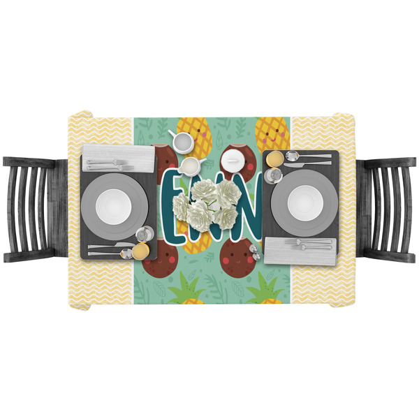 Pineapples and Coconuts Rectangular Tablecloths - LIFESTYLE