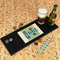 Pineapples and Coconuts Rubber Bar Mat - IN CONTEXT