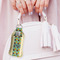 Pineapples and Coconuts Sanitizer Holder Keychain - Large (LIFESTYLE)