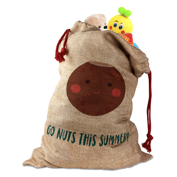 Custom Pineapples and Coconuts Santa Sack (Personalized)