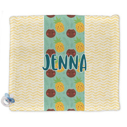 Pineapples and Coconuts Security Blanket (Personalized)
