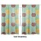 Pineapples and Coconuts Sheer Curtains