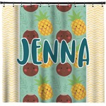 Pineapples and Coconuts Shower Curtain - Custom Size (Personalized)