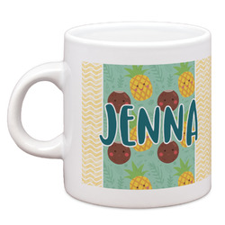 Pineapples and Coconuts Espresso Cup (Personalized)
