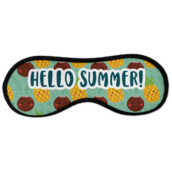 Pineapples and Coconuts Sleeping Eye Masks - Large (Personalized)