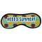 Pineapples and Coconuts Sleeping Eye Mask - Front Large