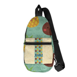 Pineapples and Coconuts Sling Bag (Personalized)