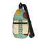 Pineapples and Coconuts Sling Bag (Personalized)