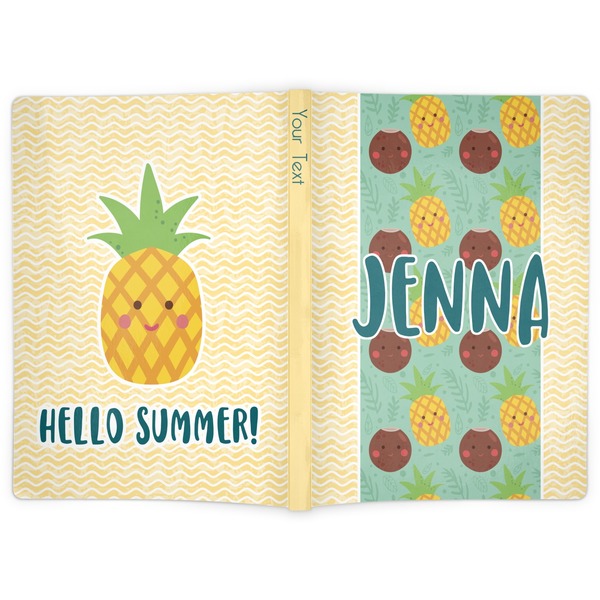 Pineapples and Coconuts Soft Cover Journal - Apvl