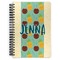 Pineapples and Coconuts Spiral Notebook (Personalized)