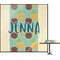 Pineapples and Coconuts Square Table Top (Personalized)
