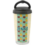 Pineapples and Coconuts Stainless Steel Coffee Tumbler (Personalized)
