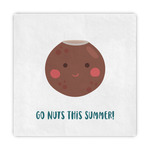 Pineapples and Coconuts Standard Decorative Napkins (Personalized)