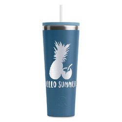 Pineapples and Coconuts RTIC Everyday Tumbler with Straw - 28oz (Personalized)